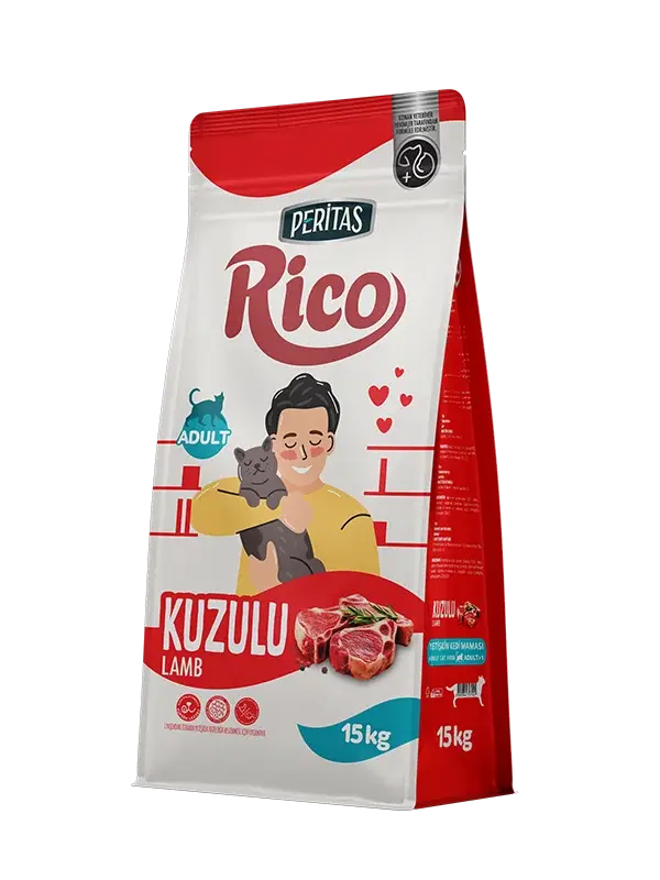 Peritas Rico Kuzu Etli Yetişkin Kedi 15 Kg